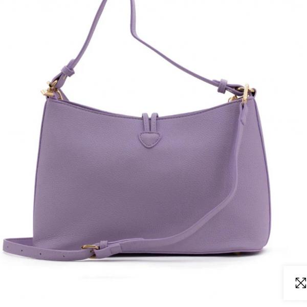 bolso cadenas lila - null