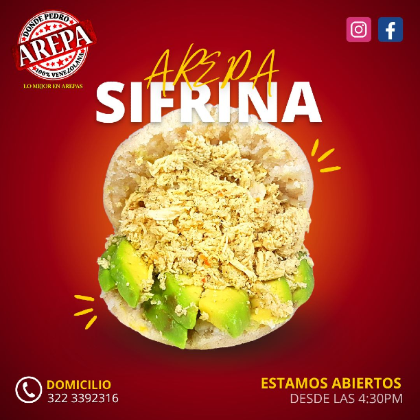 AREPA SIFRINA - null
